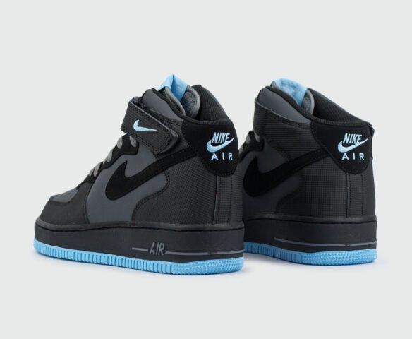 Air force 1 grey blue hotsell